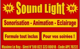 SOUND LIGHT - DJ ESSONNE ET ILE DE FRANCE