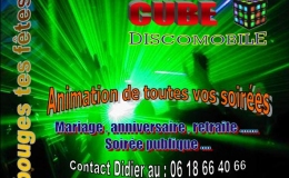 CUBE DISCOMOBILE - DJ NANTES ET LOIRE ATLANTIQUE